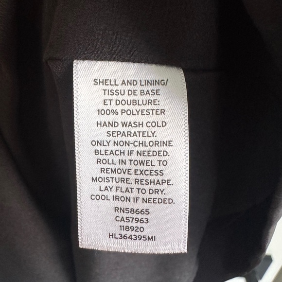 NWT Chelsea28 Asymmetrical Black Satin Ruffled Dress Size Small - Picture 5 of 8